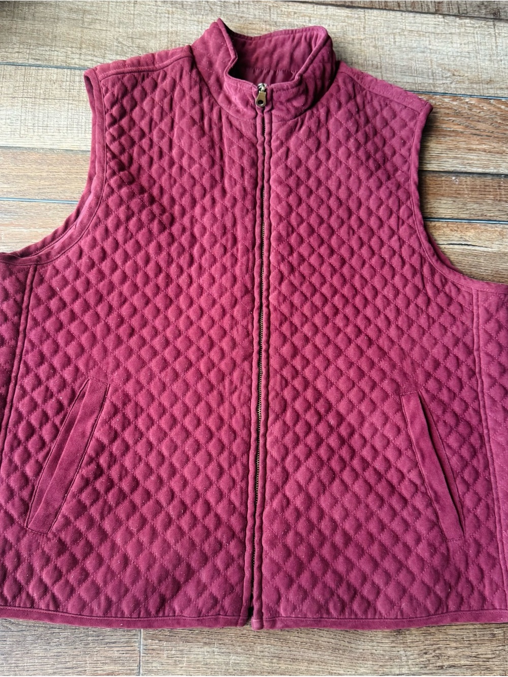 Nomadic Traders Quilted Vest - Wine